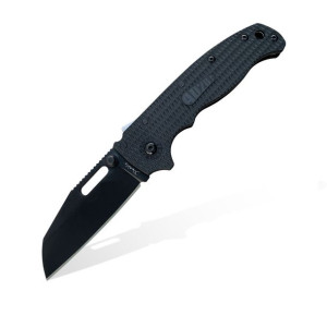 Nóż składany Demko Knives AD20.5 Shark Foot AUS10A DLC Black Grivory Czarny