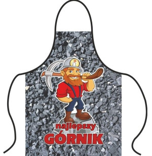 Fartuch kuchenny premium NAJLEPSZY GÓRNIK Barbórka