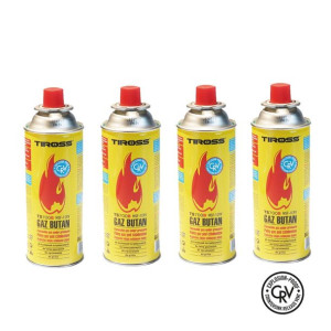 4 X Gaz Nabój Gazowy System Crv Kartusz 227g / Typ Msf-1a Tiross Ts-700b-4