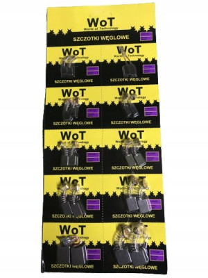 Zestaw 10 Szczotek Węglowych Do Elektronarzędzi