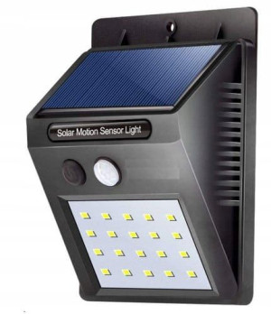 Lampa Solarna Led Z Czujnikem Ruchu I Zmierzchu