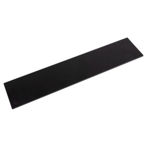 ACTONA Prosta półka ścienna DIZZY 1,5x120x25 czarna