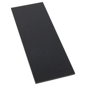 ACTONA Prosta półka ścienna DIZZY 1,5x76x25 czarna