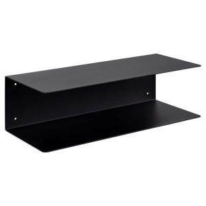 ACTONA Półka wisząca na ścianę KARIM 14x50x20 czarna