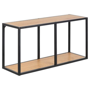 ACTONA Półka wisząca na ścianę WATTY 37X72X24 naturalna + czarna
