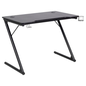 ACTONA Biurko gamingowe MICHELAU 74X100X60 czarne