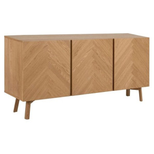 ACTONA Kredens szafka RUSSDORF 75X160X40 naturalny