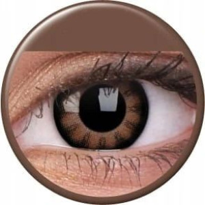 Soczewki kolorowe kwartalne Big Eyes Sexy Brown, 2 szt. zmieniające kolor