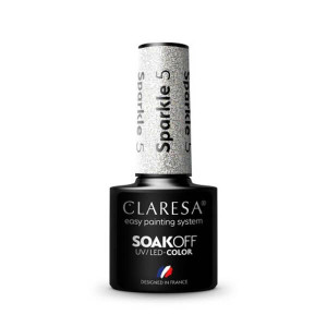 CLARESA Lakier hybrydowy SPARKLE 5 -5g