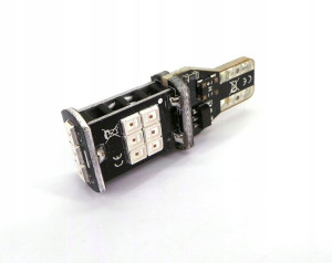 Żarówka LED T15 W16W 12V 12W 980lm CANBUS czerwona