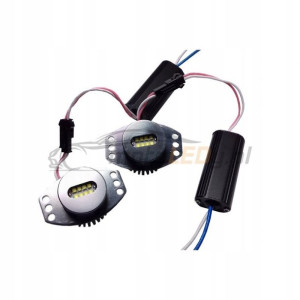 Żarówki LED 80W do ringów BMW zestaw 2szt 2x3200lm