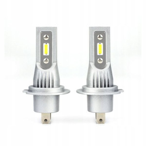 Żarówki LED H7 12V 24V CANBUS CSP 2x4000lm hom E9