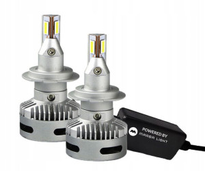 Żarówki LED H7 12V CANBUS 5000lm SOCZEWKI bez błęd