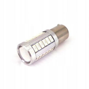 Żarówka Led Ba15s P21w 12v 24v 17w 1000lm Czerwona