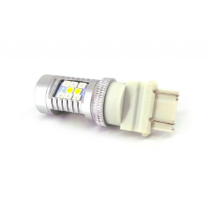 Żarówka Led 3157 P27/7w 12v 24v 2000lm Biało Czerw