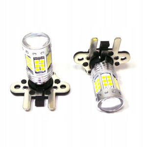 Żarówki LED PH19W 12V 24V 1500lm CANBUS Mercedes 2
