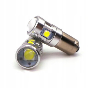 Żarówka LED BA9S T4W H5W 12V 24V 500lm CANBUS 1szt
