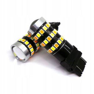 Żarówka LED 3157 12V 980lm CAN biało-pomarańczowa