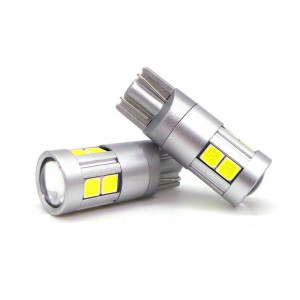 Żarówka Led T10 W5w W10w 12v 24v Canbus 500lm New