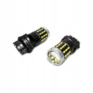 Żarówka LED 3156 P27W 12V 24V 1800lm CANBUS soczew