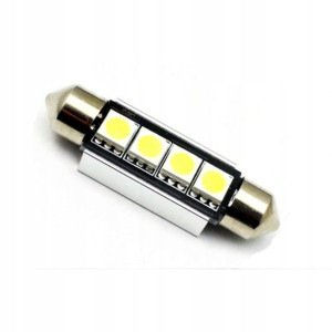 Żarówka LED SV8.5 12V 90lm CANBUS 42mm ciepły biał