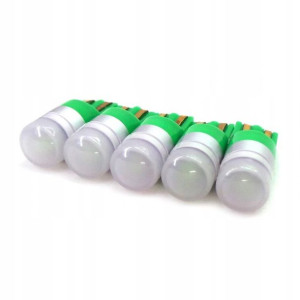 Żarówka LED W5W T10 12V CANBUS 190lm ZIELONA