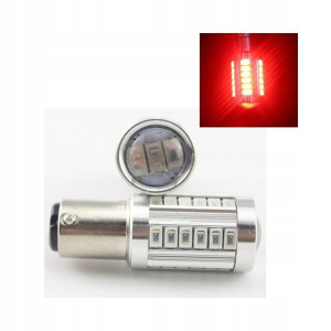 Żarówka LED BAY15D 12V 24V CANBUS 1000lm czerwona