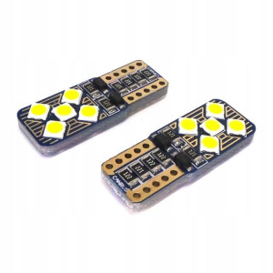 Żarówka LED T10 12V CANBUS 500lm 4W mocna BIAŁA