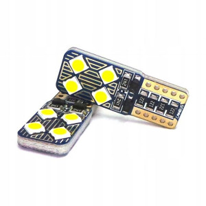 Żarówka LED T10 12V CANBUS 450lm 4W mocna BIAŁA