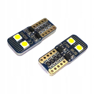 Żarówka LED T10 12V CANBUS 320lm 3W BIAŁA