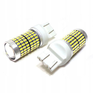 Żarówka Led 7443 12v 24v Canbus 2500lm Z Soczewką