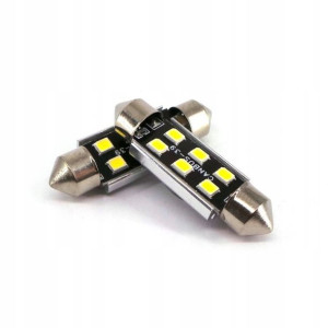Żarówka rurkowa LED SV8.5 12V 24V 220lm CANBU 39mm