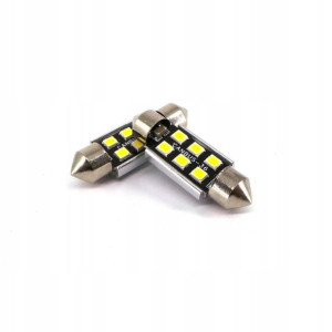 Żarówka rurkowa LED SV8.5 12V 24V 220lm CANBU 36mm