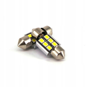 Żarówka rurkowa LED SV8.5 12V 24V 220lm CANBU 31mm