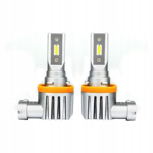 Żarówki LED H8 12V 24V CANBUS CSP 2x4000lm hom. E9
