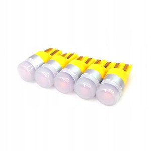 Żarówka Led W5w T10 12v Canbus 190lm Żółta Orange