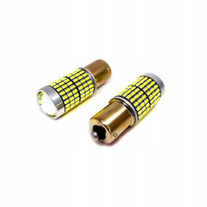 Żarówka LED BA15S 12V 24V CANBUS 2500lm z soczewką