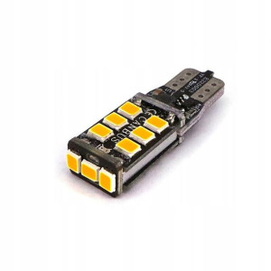Żarówka Led T10 W5w W10w 12v Canbus 560lm Orange