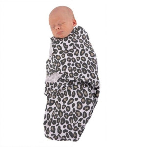 Otulacz dla niemowlaka Bo Jungle B-Wrap do 4 m-cy Leopard