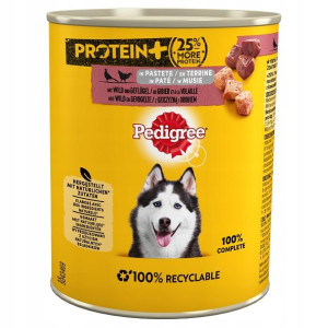 PEDIGREE Mokra Mus Drób/Dziczyzna 800g