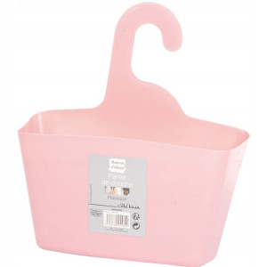Organizer pod prysznic kosz na akcesoria pink