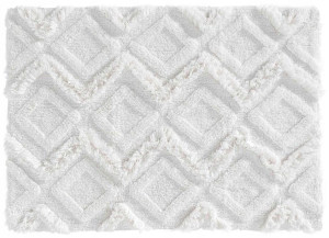 Dywanik łazienkowy bawełna 50x80 IKATIS WHITE