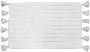 Dywanik łazienkowy bawełna 50x80 MINATIS WHITE