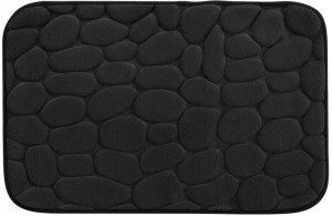 Dywanik łazienkowy kamienie 40X60 BLACK