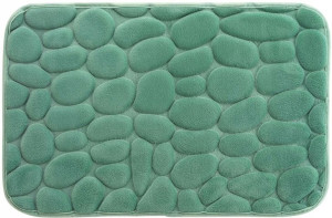 Dywanik łazienkowy kamienie 40X60 LIME GREEN