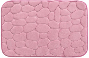 Dywanik łazienkowy kamienie 40X60 POWERED PINK