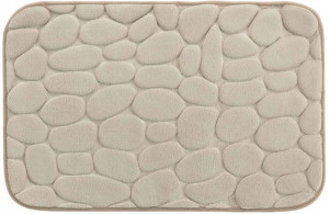 Dywanik łazienkowy kamienie 40X60 TAUPE