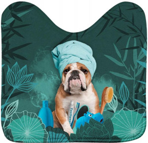 Dywanik łazienkowy z wycięciem pod WC DOGGY ZEN