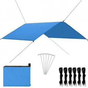 Tarp Płachta Biwakowa Plandeka Namiotowa, 4x4 M