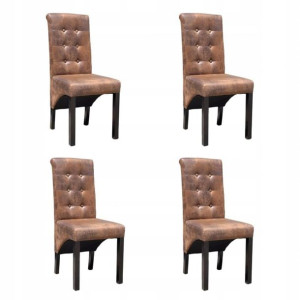 Krzesło Tapicerowane Nowoczesne Krzesła Salon 4szt